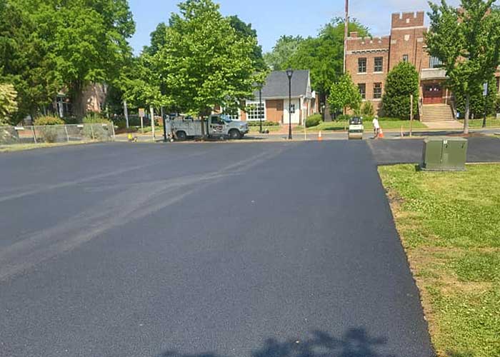 Commercial asphalt paving in St Michaels, MD.